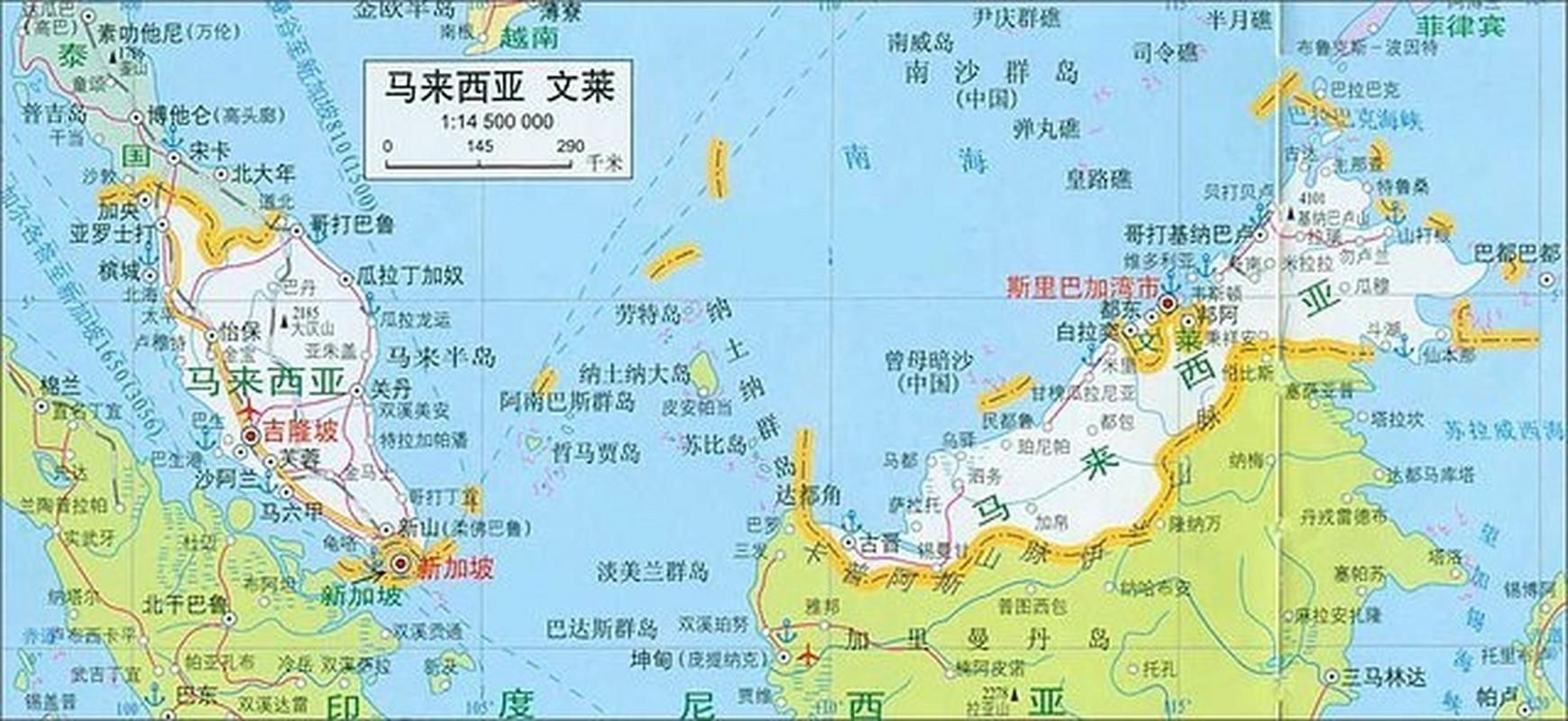 馬來西亞全球地圖