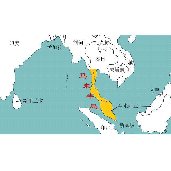 馬來西亞全球地圖