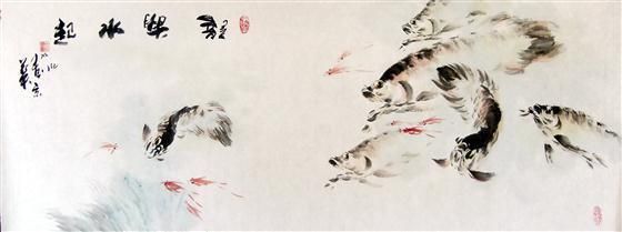 金龍魚畫家 薛九州：國家一級美術師——薛九州