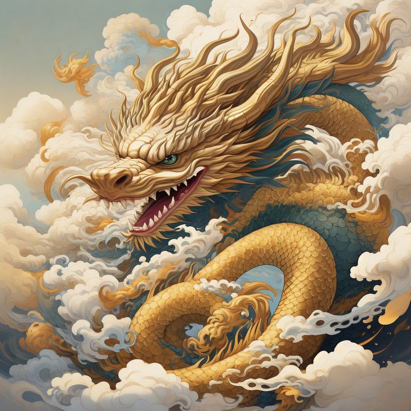 有沒(méi)有免費(fèi)的金龍頭像素材？