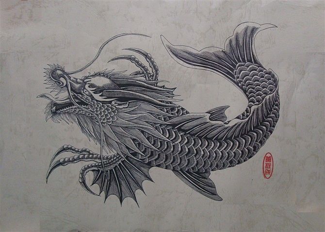 掛龍魚(yú)畫(huà)有什么講究嗎（家里掛龍魚(yú)畫(huà)有什么寓意）