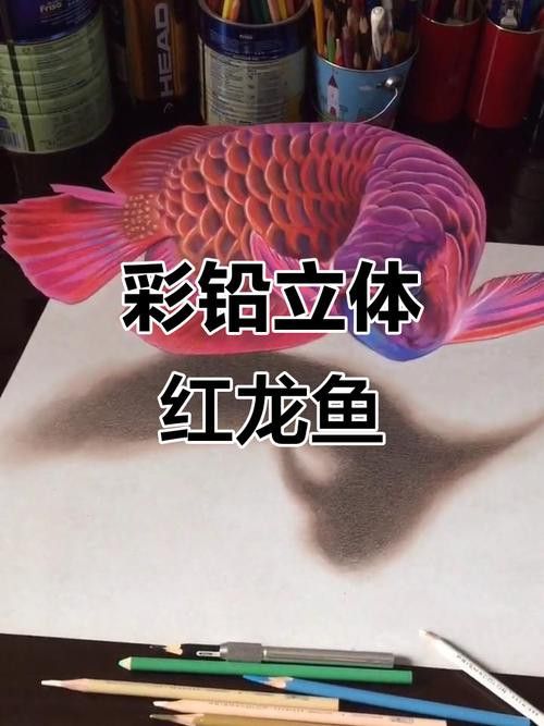 有沒有紅龍魚手繪壁紙的教程？