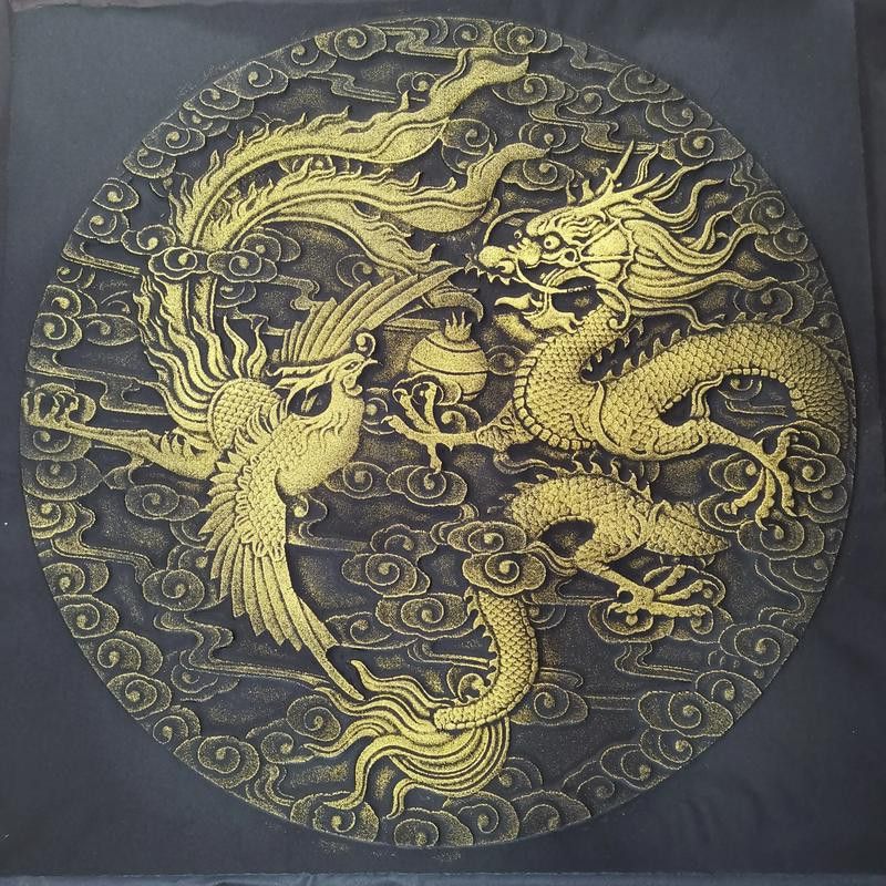 能推薦一些龍鳳圖案圖片嗎？
