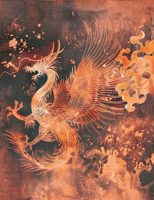 能推薦一些龍鳳圖案圖片嗎？