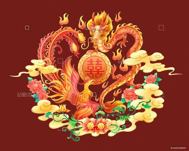 能推薦一些龍鳳圖案圖片嗎？
