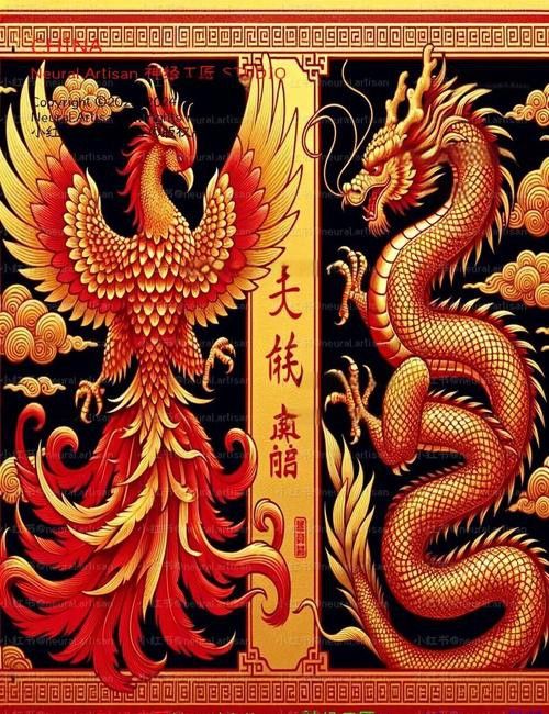 能推薦一些龍鳳圖案圖片嗎？