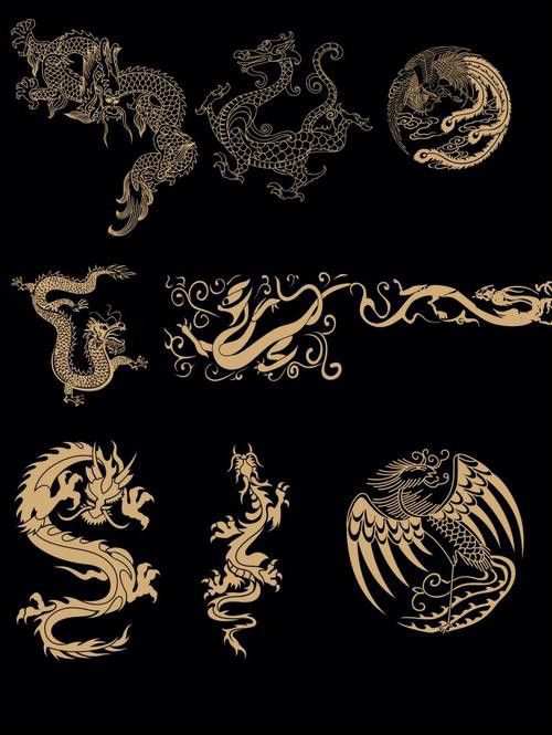 能推薦一些龍鳳圖案圖片嗎？