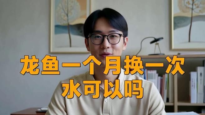 龍魚掉鱗后需要多久換一次水？