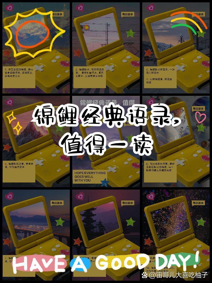 錦鯉的千古佳句