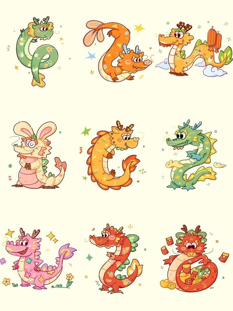 高清龍圖片有哪些風格？