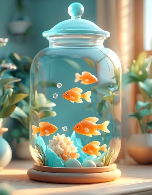 金龍魚魚缸背景圖高清