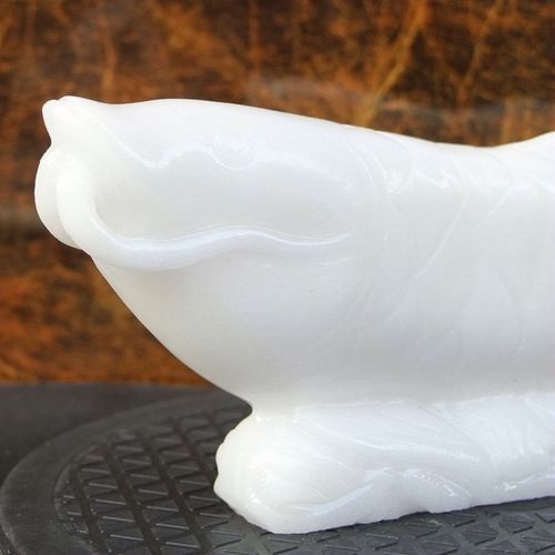 玉石金龍魚擺件圖片大全集