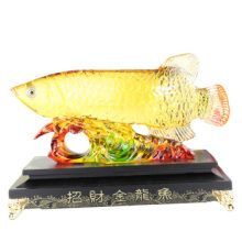 金龍魚擺件魚頭朝向：招財金龍魚擺件擺放位置