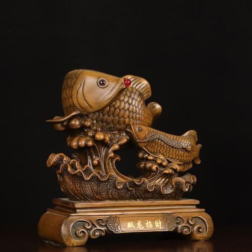 龍魚風水擺件圖片欣賞