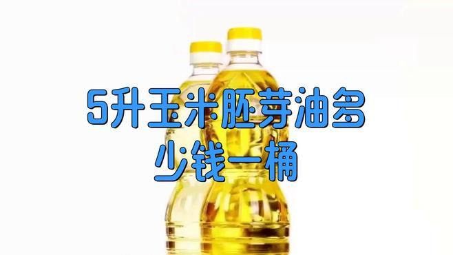 金龍魚純正玉米油5升價格