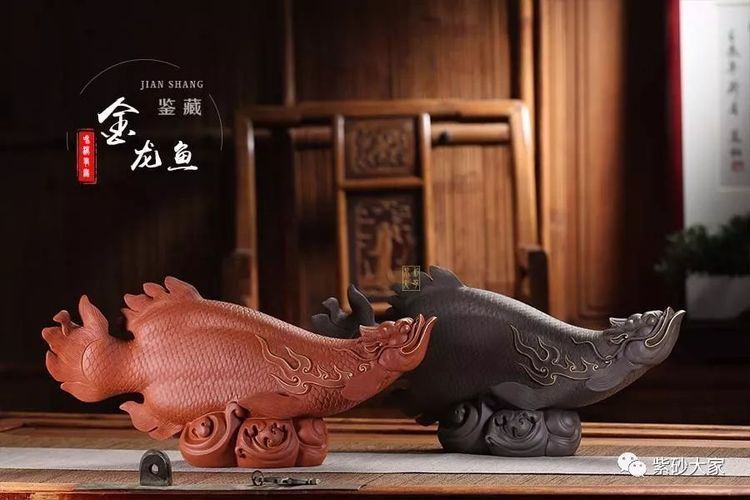 日本金龍魚雕塑（金龍魚雕塑在日本家居中的布局之一）