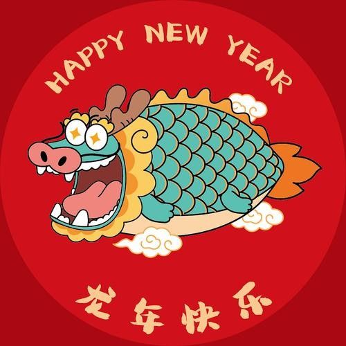 龍魚背景圖片大全高清可愛圖