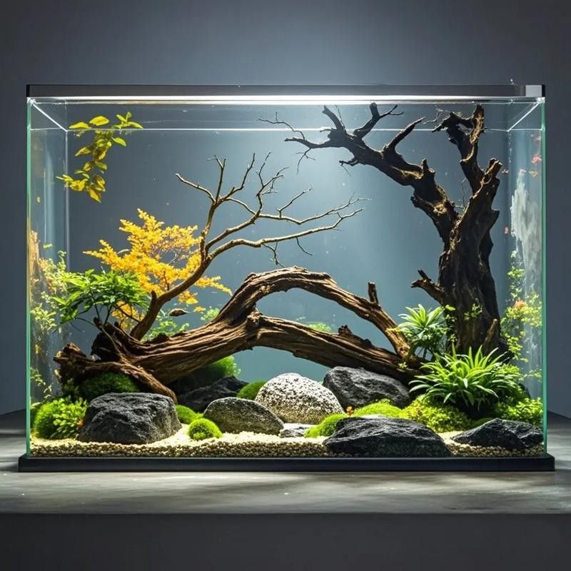 雷龍魚造景用什么石頭做