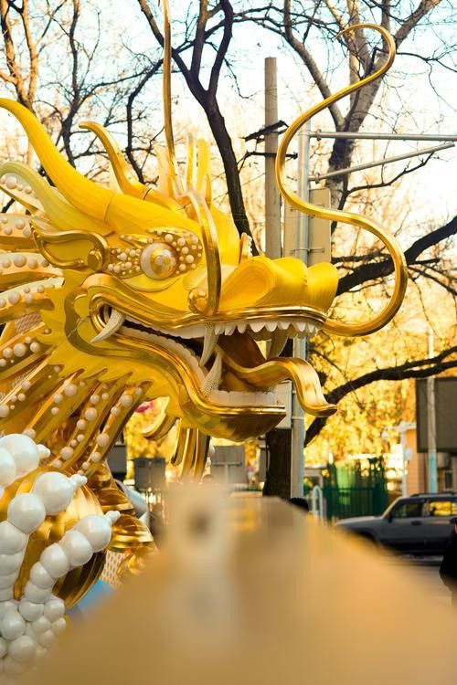 上海迪士尼樂園金龍裝飾細節