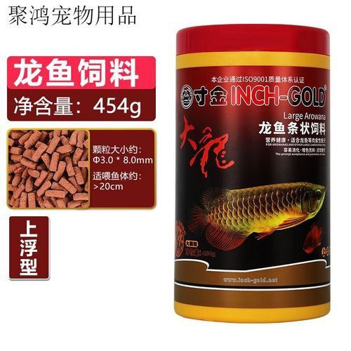 紅龍魚喂飼料好不好呀圖片