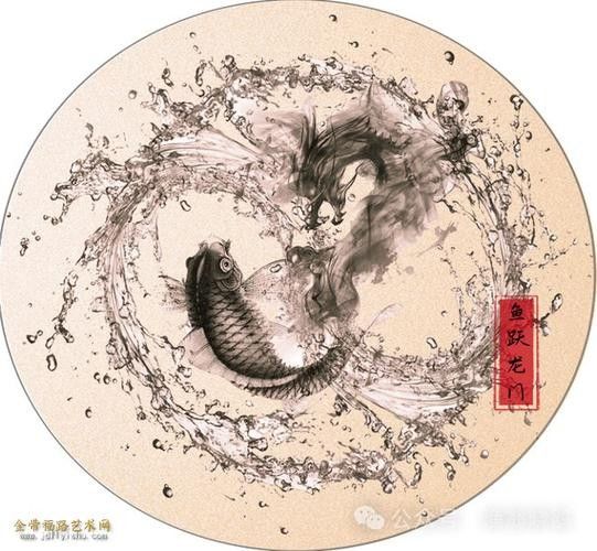 龍魚圖騰圖片大全欣賞