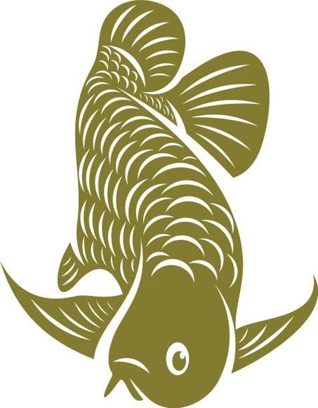 龍魚圖騰圖片大全欣賞