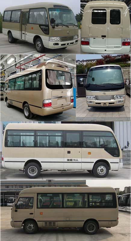 金龍19座中巴車的詳細(xì)圖片