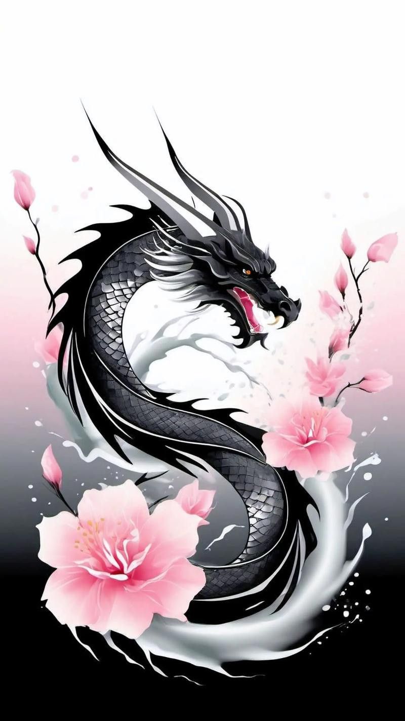 給我推薦一些龍的藝術圖片