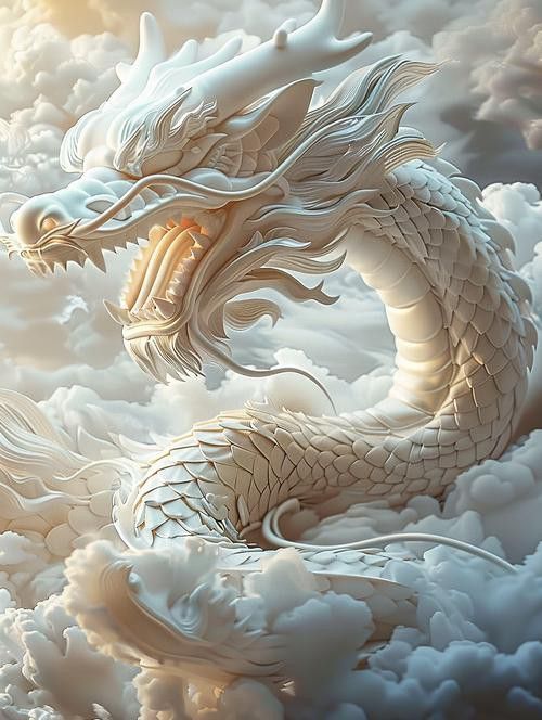 給我推薦一些龍的藝術圖片