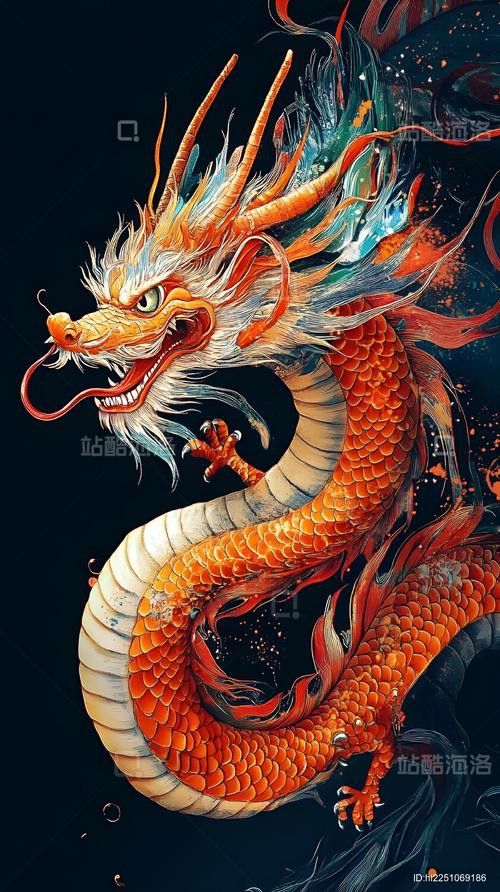 給我推薦一些龍的藝術圖片