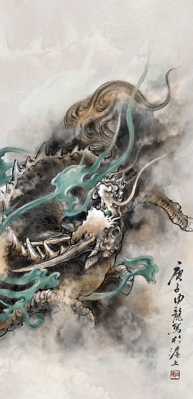 給我推薦一些龍的藝術圖片