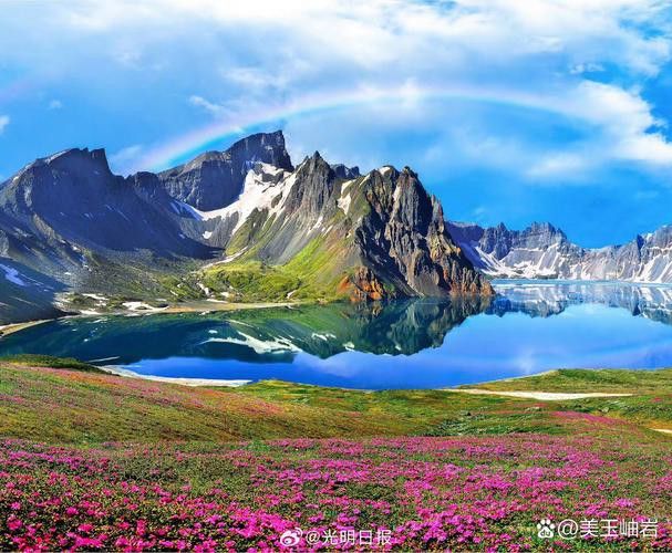 有沒有高清的長白山龍脈圖片？