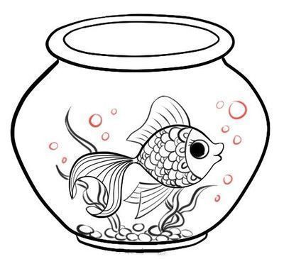 魚缸圖片繪畫圖（如何畫逼真的水草魚缸裝飾創意設計兒童魚缸繪畫指南）