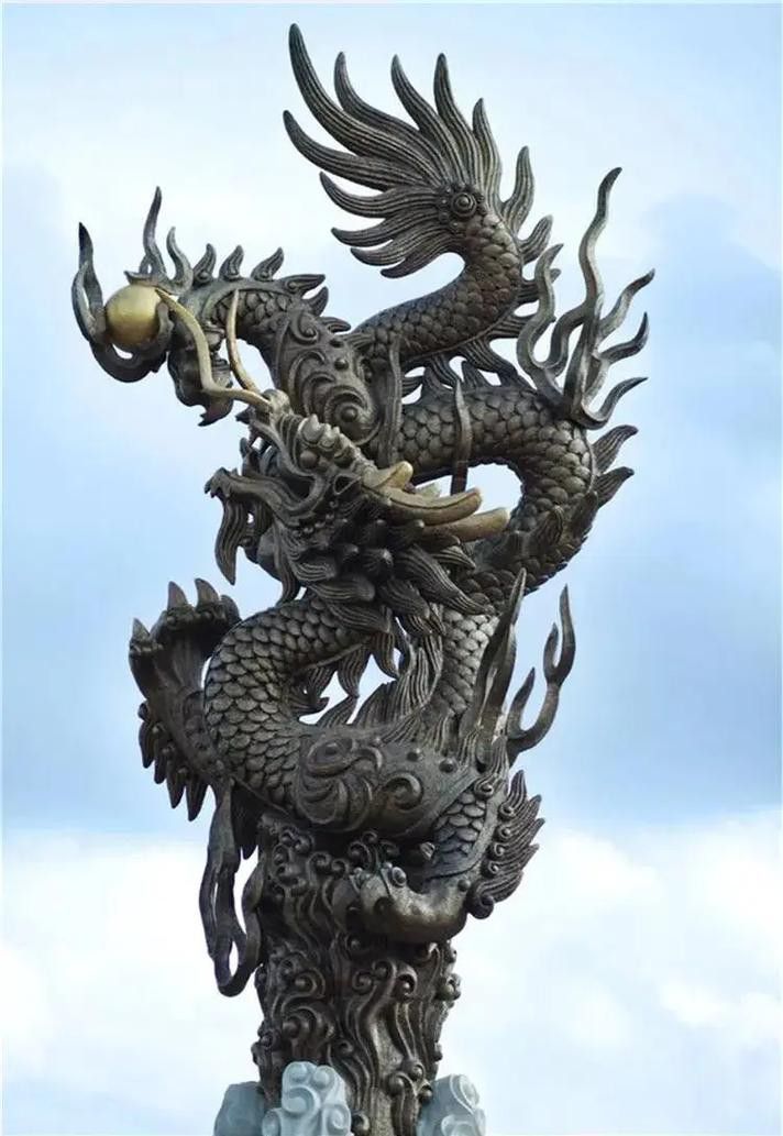 還有哪些龍的雕塑也極具霸氣？