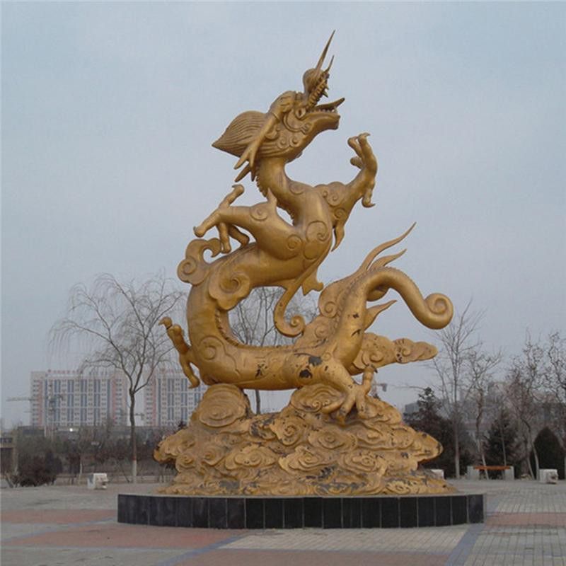 還有哪些龍的雕塑也極具霸氣？