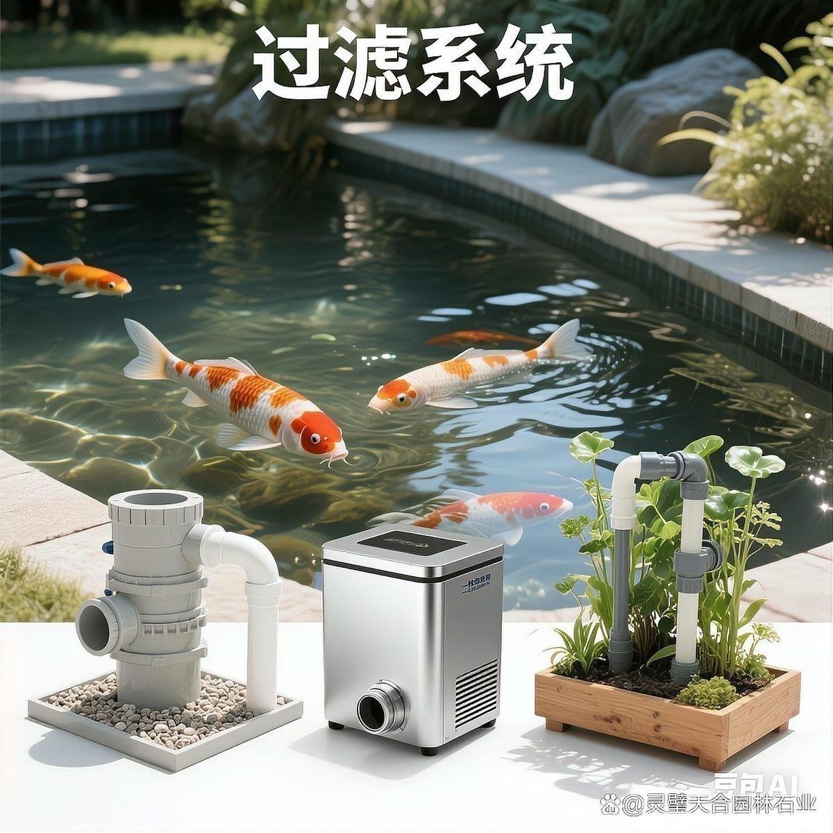 龍魚和錦鯉混養(yǎng)需要什么樣的過濾系統(tǒng)？