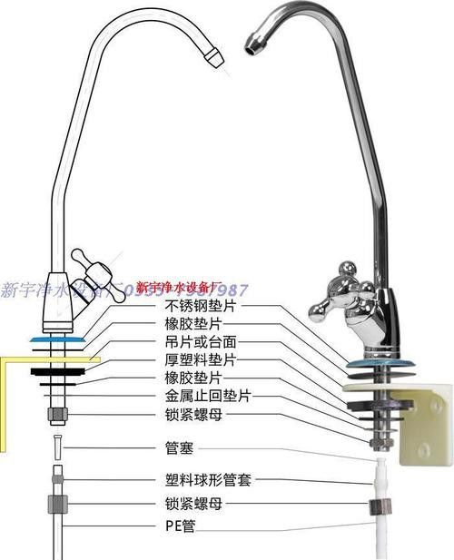 給我一張院子水龍頭安裝實例圖