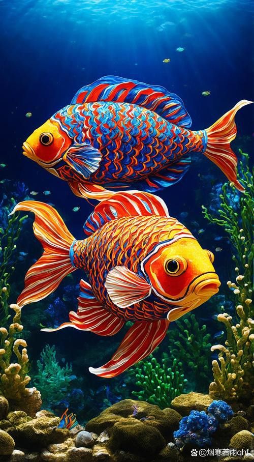 小紅龍魚圖片大全大圖高清壁紙