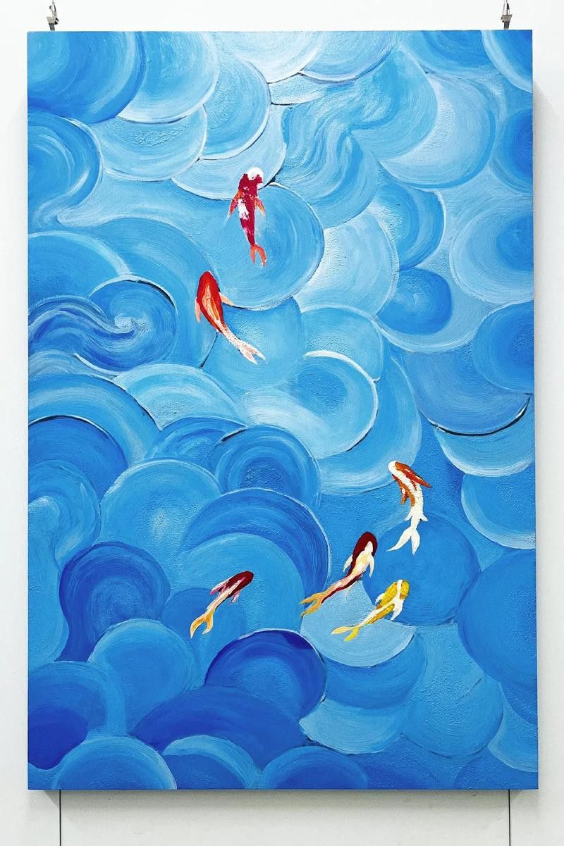 小紅龍魚圖片大全大圖高清壁紙