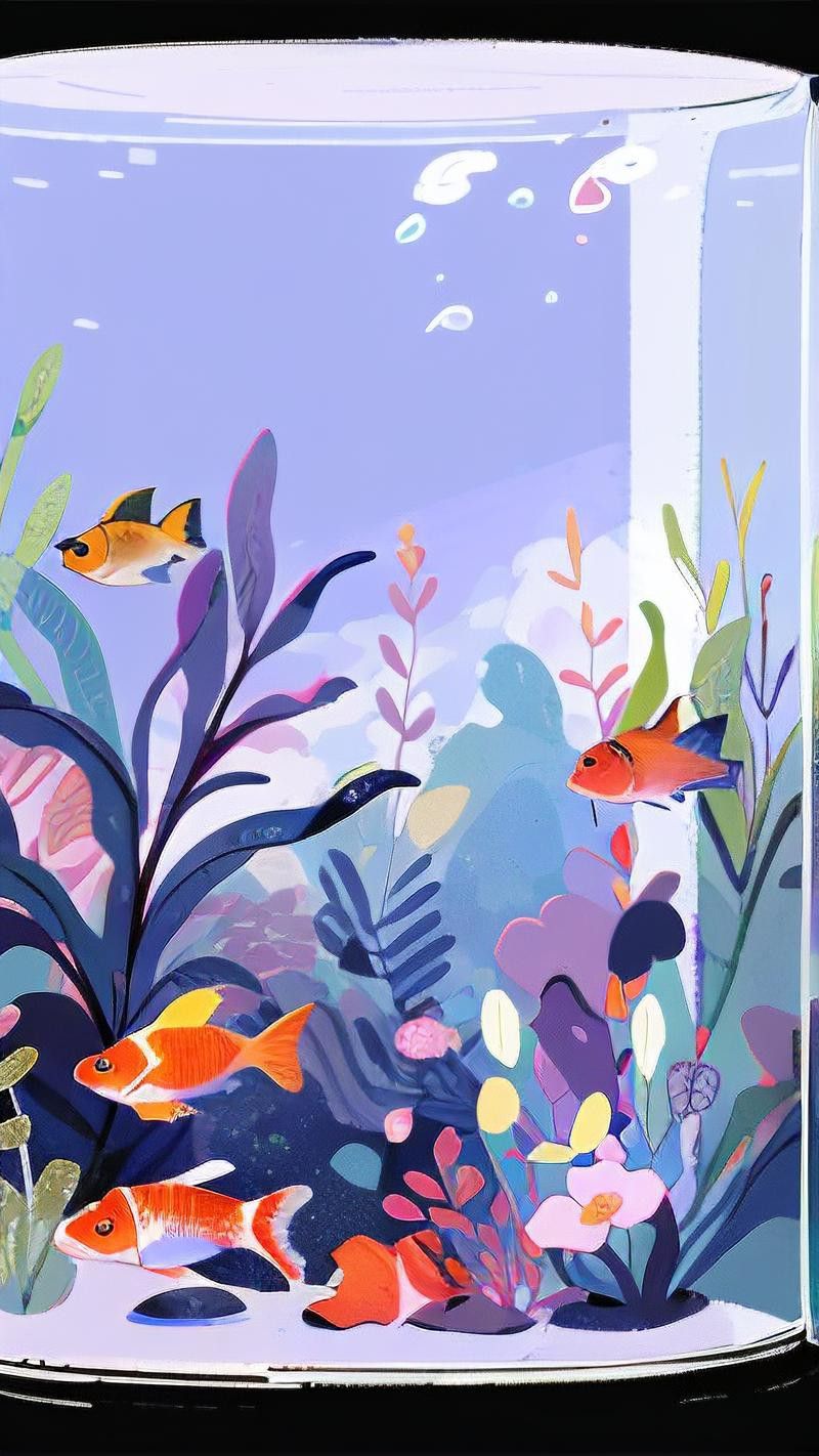 小紅龍魚圖片大全大圖高清壁紙