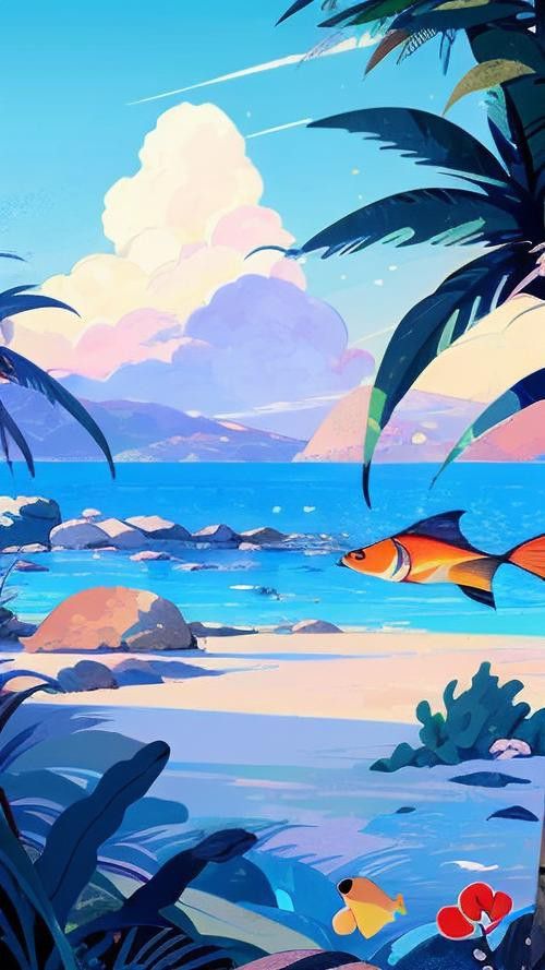 小紅龍魚圖片大全大圖高清壁紙