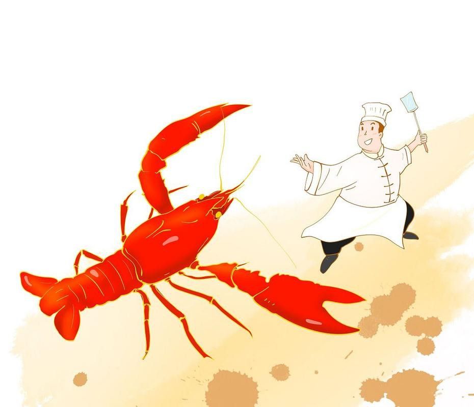有哪些免費的龍蝦插畫資源？