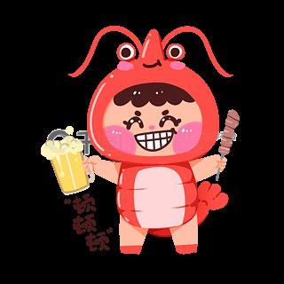 有哪些免費的龍蝦插畫資源？