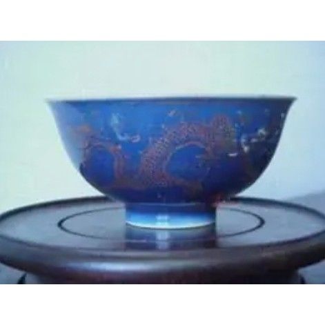 藍底金龍紋樣有哪些變種？