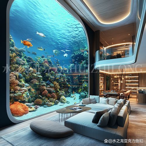 客廳魚缸效果圖大全