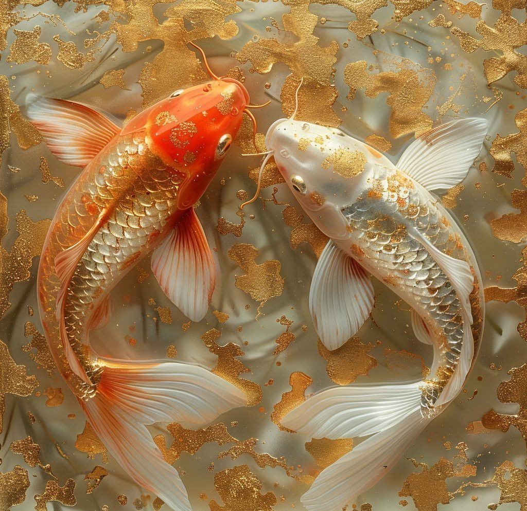 金龍魚圖片微信頭像