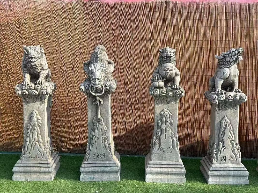 有哪些著名的九子龍雕塑作品？