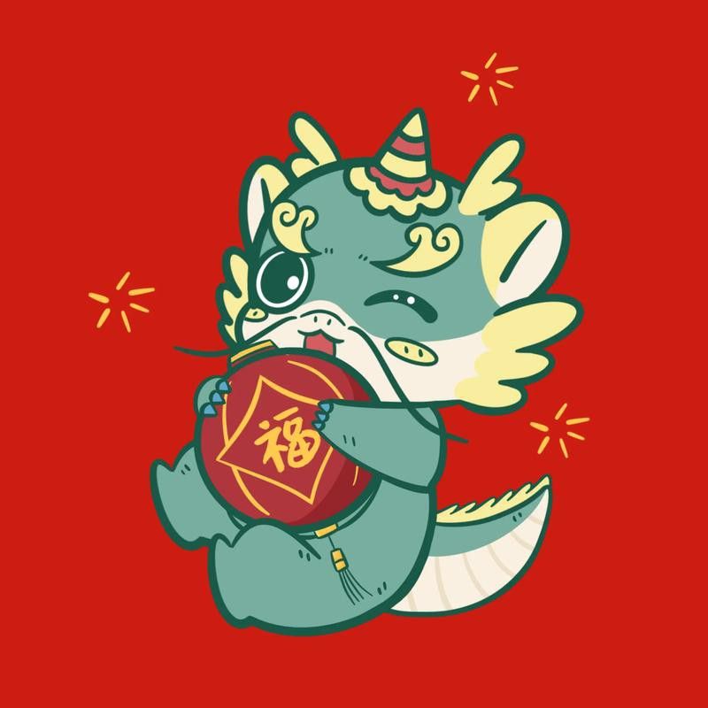 有沒有適合女生的紅龍微信頭像？