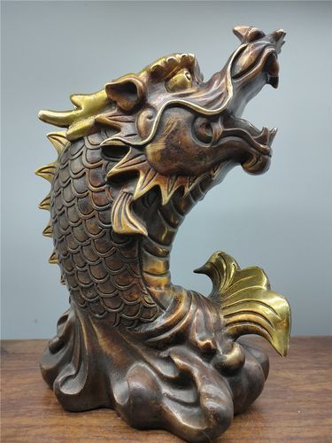 龍頭魚擺件圖片大全