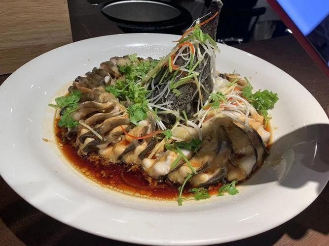清蒸鱘龍魚圖片高清